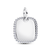 Pandora Anhänger Silber gravierbar mit Zirkonia - 394009C01